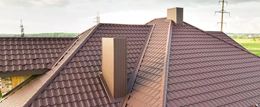 Residential Chimney Flashing Restoration in Noblesville, IN
