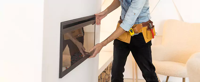 Metal Fireplace Installation in Noblesville, Indiana