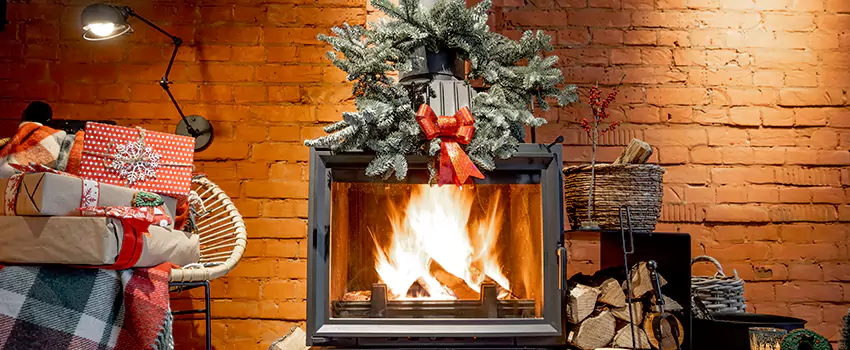 Travis Industries Linear Gas Fireplace Installation in Noblesville, Indiana
