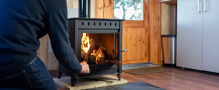 Open Hearth Wood Fireplace Installation in Noblesville, IN