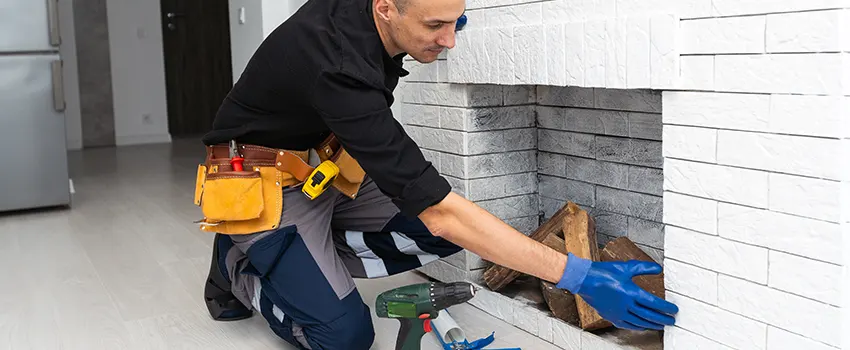 Fireplace Damaged Damper Frame Repair Services in Noblesville, Indiana