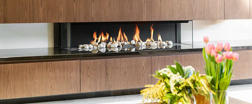 Double-height Fireplace Design Refurbishment in Noblesville, Indiana